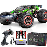 Hosim 1:12 RC Car Remote Control Car Monster Truck Dual Batteries 9156 Green